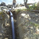 HDPE storm drain, Kingston