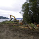 Home site clearing and excavation, Lynnwood
